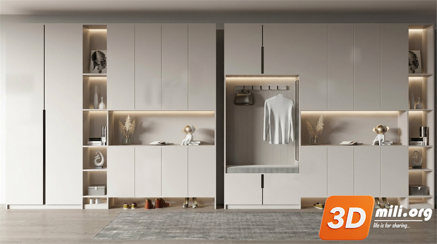 Shoe cabinet Skp Files